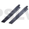 LX61053 - Lynx Plastic Main Blade 105 mm - MCPX - Black